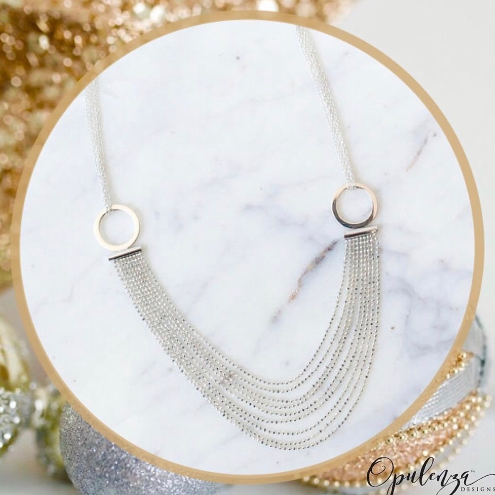 Opulenza Multi Chain necklace